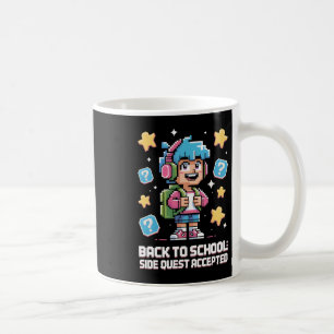 Ck To School Side Quest Accepted Gamer 5  Coffee Mug