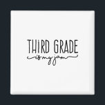 Ck To School Third Grade Is My Jam 3rd Teachers St Magnet<br><div class="desc">Ck To School Third Grade Is My Jam 3rd Teachers Student</div>