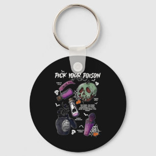 Ck Your Ison's Funny Drink Me Tion's Happy Hallowe Keychain