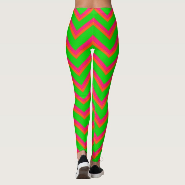 CKC-Chevron-5-LEGGINGS Leggings (Back)