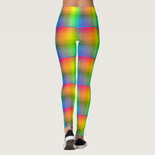 CKC-Gradient Stripes-2-LEGGINGS Leggings