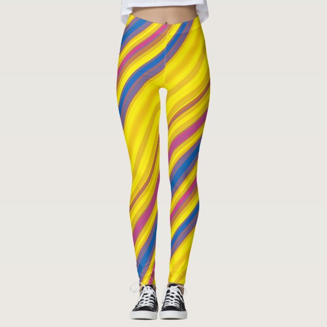 CKC Multi Stripes 2-LEGGINGS Leggings (Front)