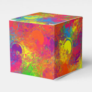 CKC-Paint Can Florals-Square Favour Box