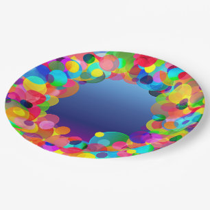 CKC Party Dots 5-PAPER PARTY PLATES