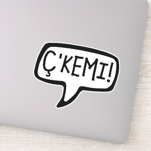 Ç'Kemi! Tosk Albanian Word For Hi, Hey, What’s Up (Detail)