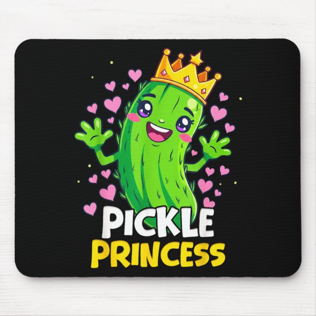 Ckle Princess Cute Kawaii Cuber Cartoon  Mouse Pad (Front)