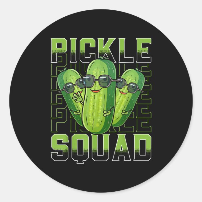 Ckle Squad Shirt Cuber Cute Ckle Jar Funny Ckle  Classic Round Sticker (Front)
