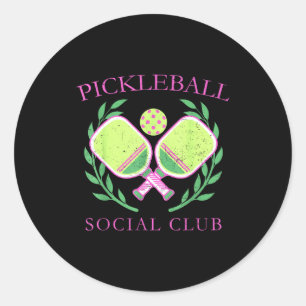 Ckleball Social Club Enthusiasts _ Fun Srt Lovers Classic Round Sticker