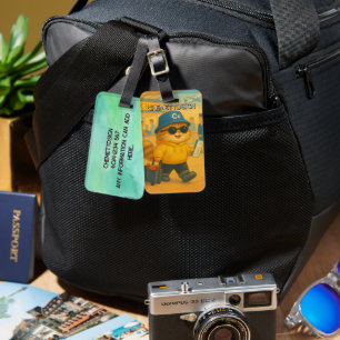 CKLT01 Kids Luggage Tag. Tag