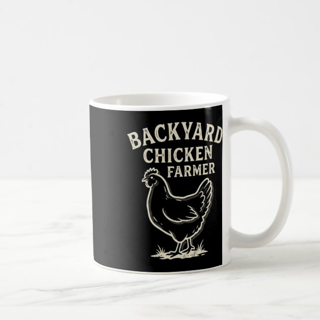 Ckyard Chicken Farmer _2  Coffee Mug (Right)
