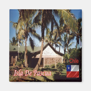 CL - Chile - Isla De Pascua - Hanga Roa Magnet