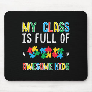 Cl Full Awesome Kids Autism Awareness Ausome Sped Mouse Pad