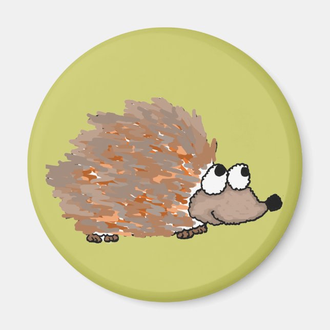 CL- Funny Hedgehog Magnet (Front)