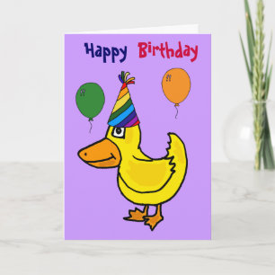 CL- Just Ducky Bitrthday Card