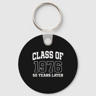 Cl Of 1976 Reunion 50 Years Alumni Graduation High Keychain