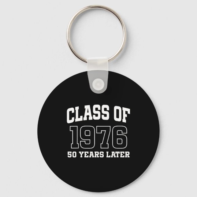 Cl Of 1976 Reunion 50 Years Alumni Graduation High Keychain (Front)