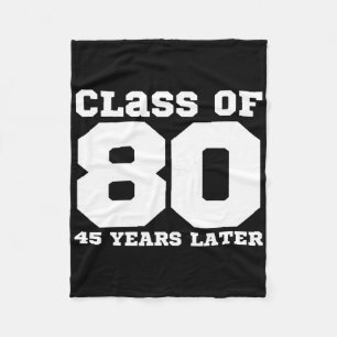 Cl Of 1980 Fleece Blanket