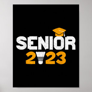 Cl Of 2023 Badminton Graduation 2023 Grad Senior Poster