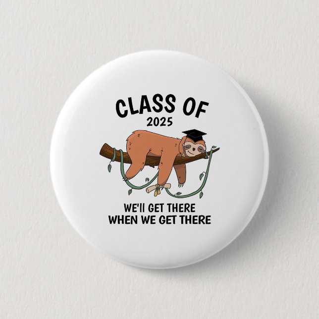 Cl Of 2025  2 Inch Round Button (Front)