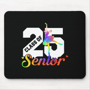 Cl Of 2025 Dance Senior 2025 Graduation Graduate  Mouse Pad