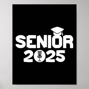 Cl Of 2025 Disc Golf Graduation 2025 Grad Senior Poster