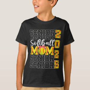 Cl Of 2025 Funny Graduation Senior Mom 2025 Softll T-Shirt