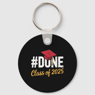 Cl Of 2025 Graduation Hashtag Done Graduate Keychain