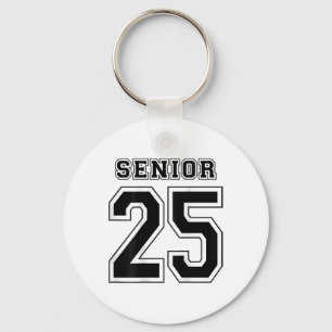 Cl Of 2025 High School Senior 25 On Byck Graduatio Keychain