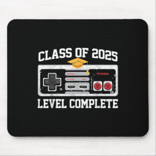 Cl Of 2025 Level Complete Video Gamer Senior Gradu Mouse Pad