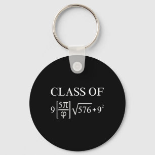 Cl Of 2025 Math Equation Geek Graduation Teacher N Keychain