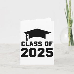 Cl Of 2025 School Graduation  Card