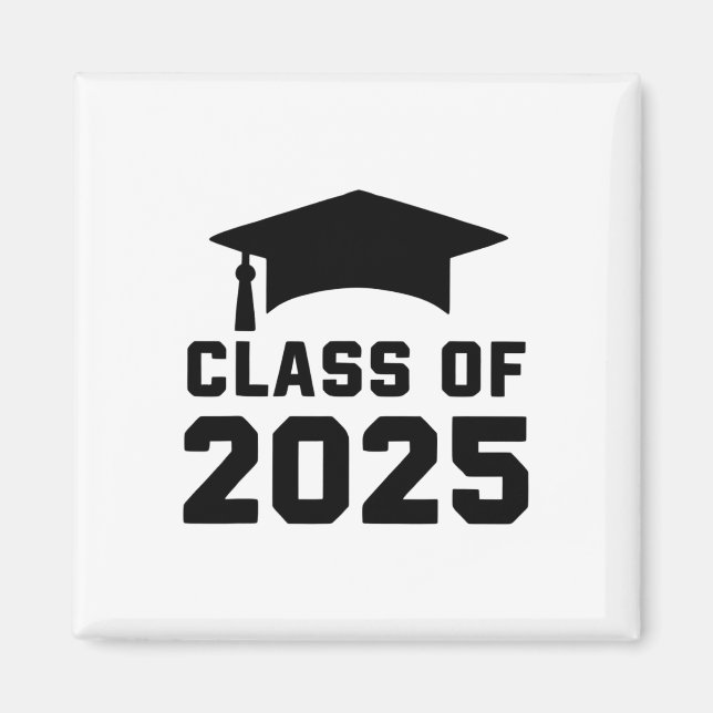 Cl Of 2025 School Graduation  Magnet (Front)