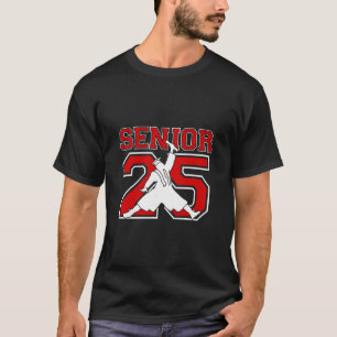Cl Of 2025 Senior 2025 Graduation 2025 Sketll Scho T-Shirt