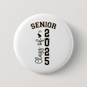 Cl Of 2025 Senior 2025 Graduation 2 Inch Round Button