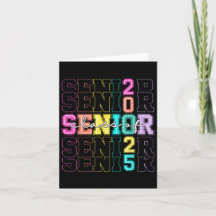 Cl Of 2025 Senior 2025 Graduation Funny Mens Women Card