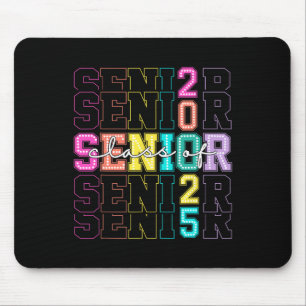 Cl Of 2025 Senior 2025 Graduation Funny Mens Women Mouse Pad