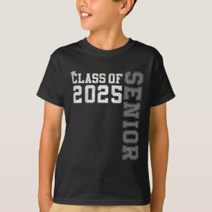 Cl Of 2025 Senior 25 Grad High School College Grad T-Shirt