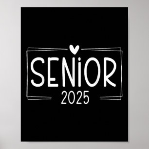 Cl Of 2025 Senior 25 High School Graduation Poster