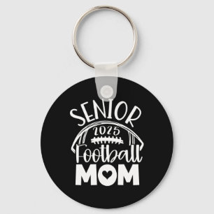 Cl Of 2025 Senior Footll Graduation Mom Keychain