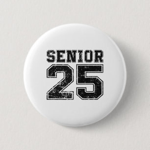 Cl Of 2025 Senior Graduate 2 Inch Round Button