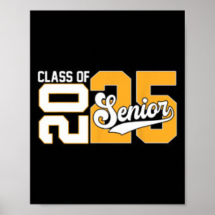 Cl Of 2025 Senior Graduation 2025 Back To School T Poster