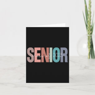 Cl Of 2025 Senior Graduation Card