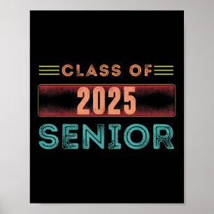 Cl Of 2025 Senior Shirt – Graduation Gift Tee Poster