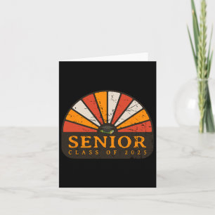 Cl Of 2025 Senior Sunrise Graduation Cap Diploma V Card