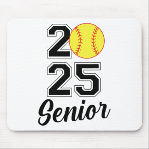 Cl Of 2025 Softbyll Senior Graduation Graduate Wom Mouse Pad