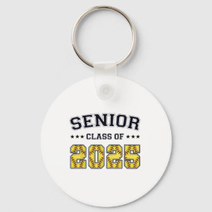 Cl Of 2025 Softll Senior Graduation Graduate Women Keychain