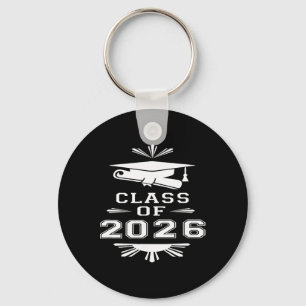 Cl Of 2026 College Graduation High School Graduate Keychain