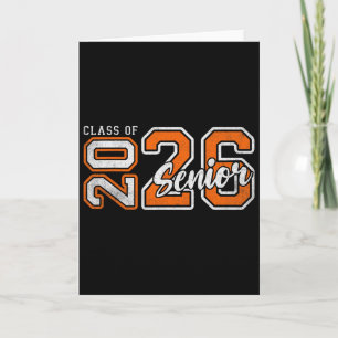 Cl Of 2026 Graduate High School College Graduation Card