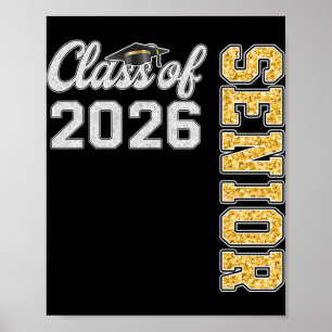 Cl Of 2026 Graduation Shirt For Senior  Poster