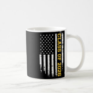 Cl Of 2026 Graduation Us Vintage Flag Coffee Mug